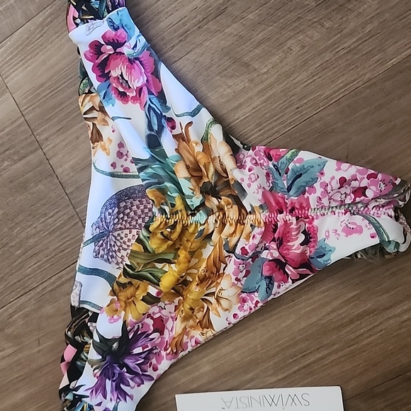 Christian Lacroix Floral Daring Bottom Bikini - Picture 2 of 6